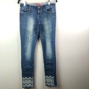 Hippie Laundry women’s embroidery hem jeans Sz 5
